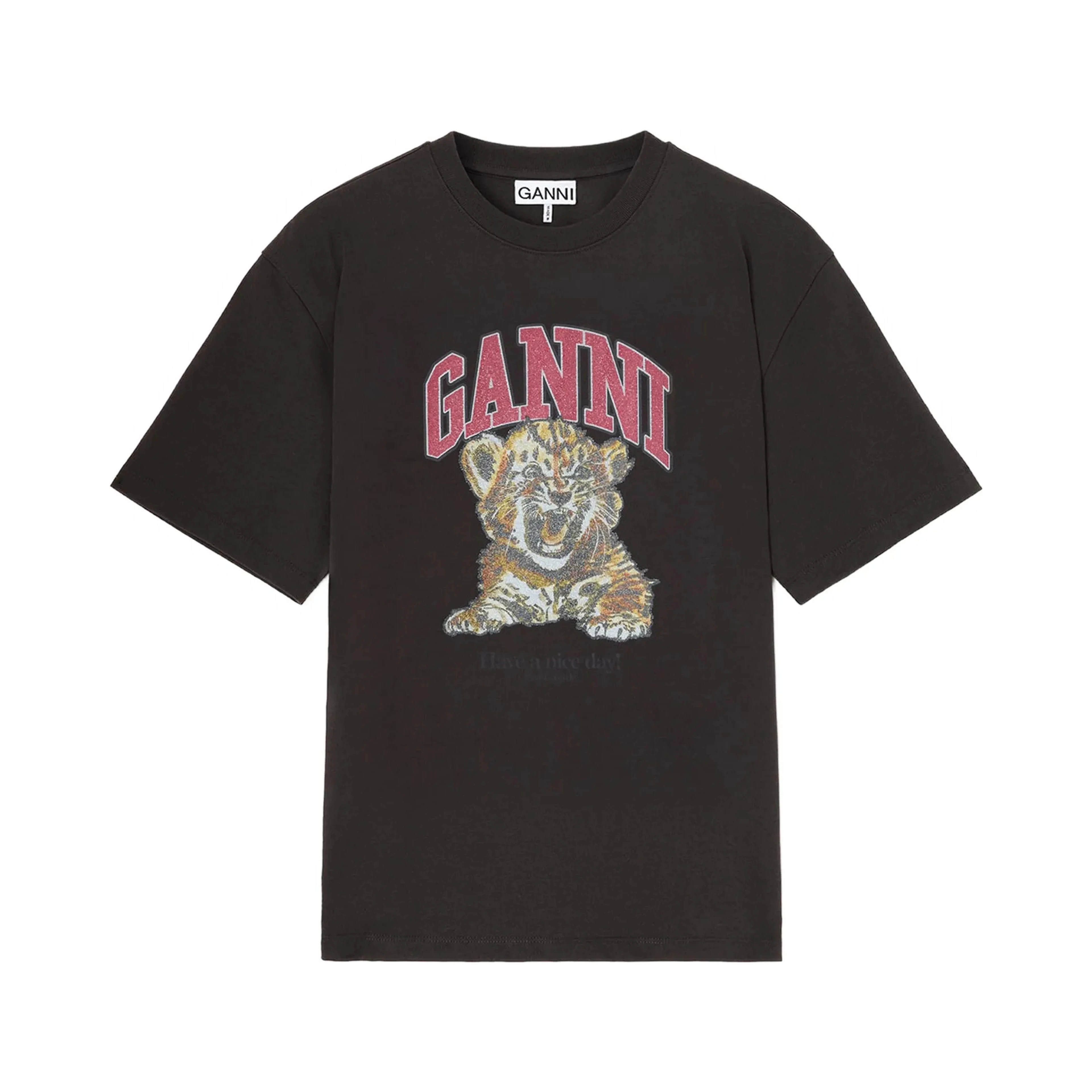 GANNI T-shirts and Polos Phantom