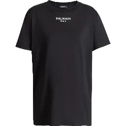 Balmain T-shirts and Polos Black/white