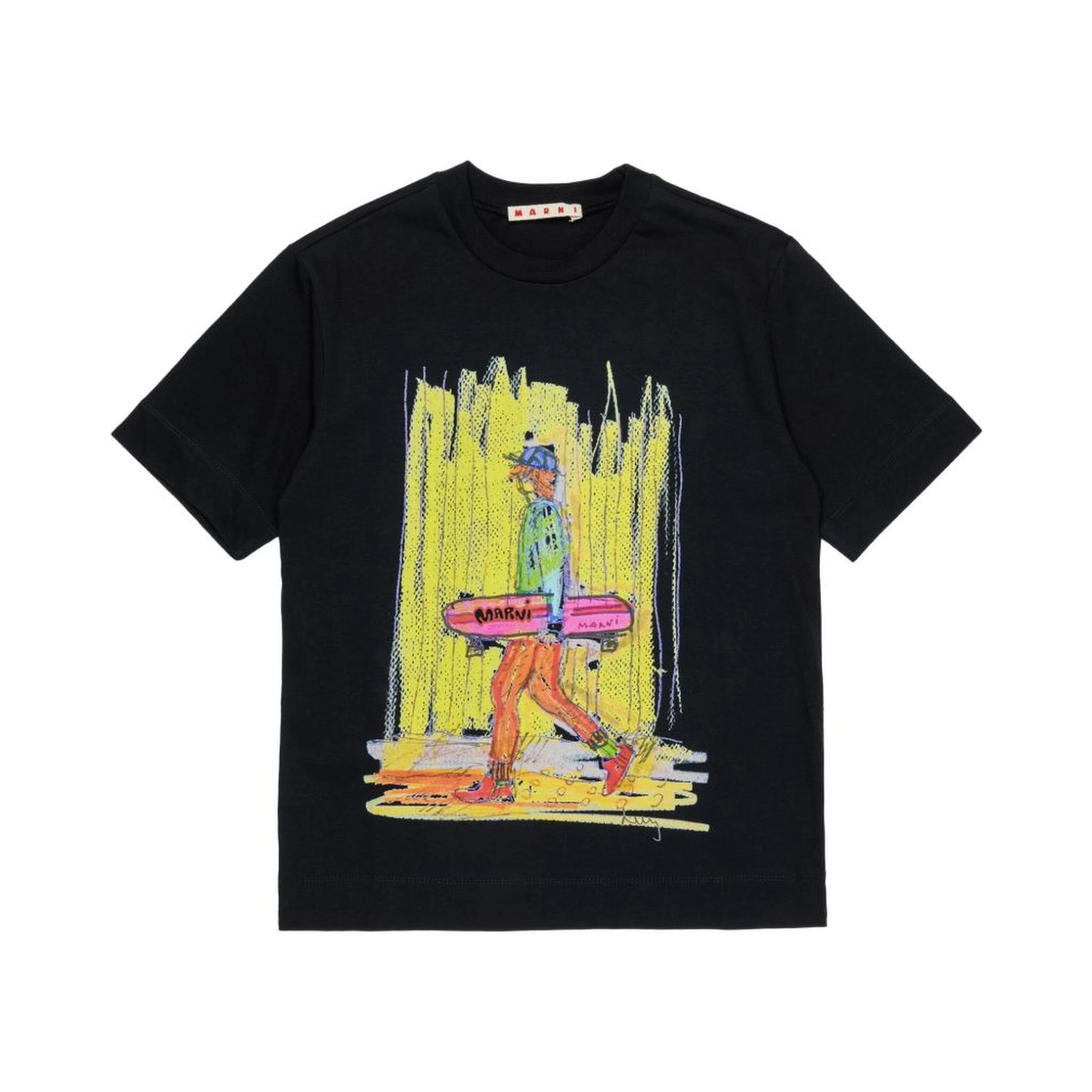 Marni T-shirts and Polos Black