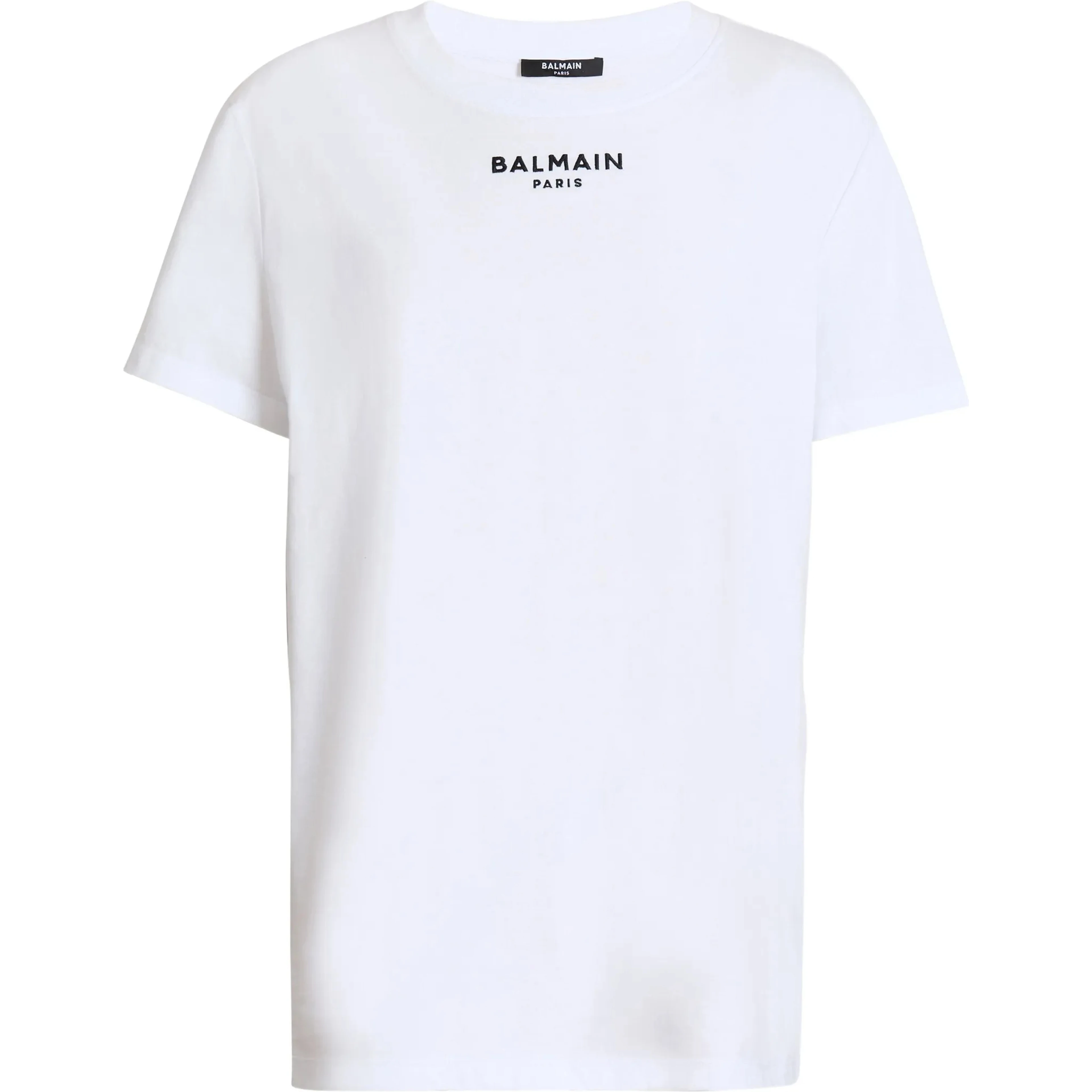 Balmain T-shirts and Polos White/black