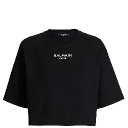 Balmain T-shirts and Polos Black/white