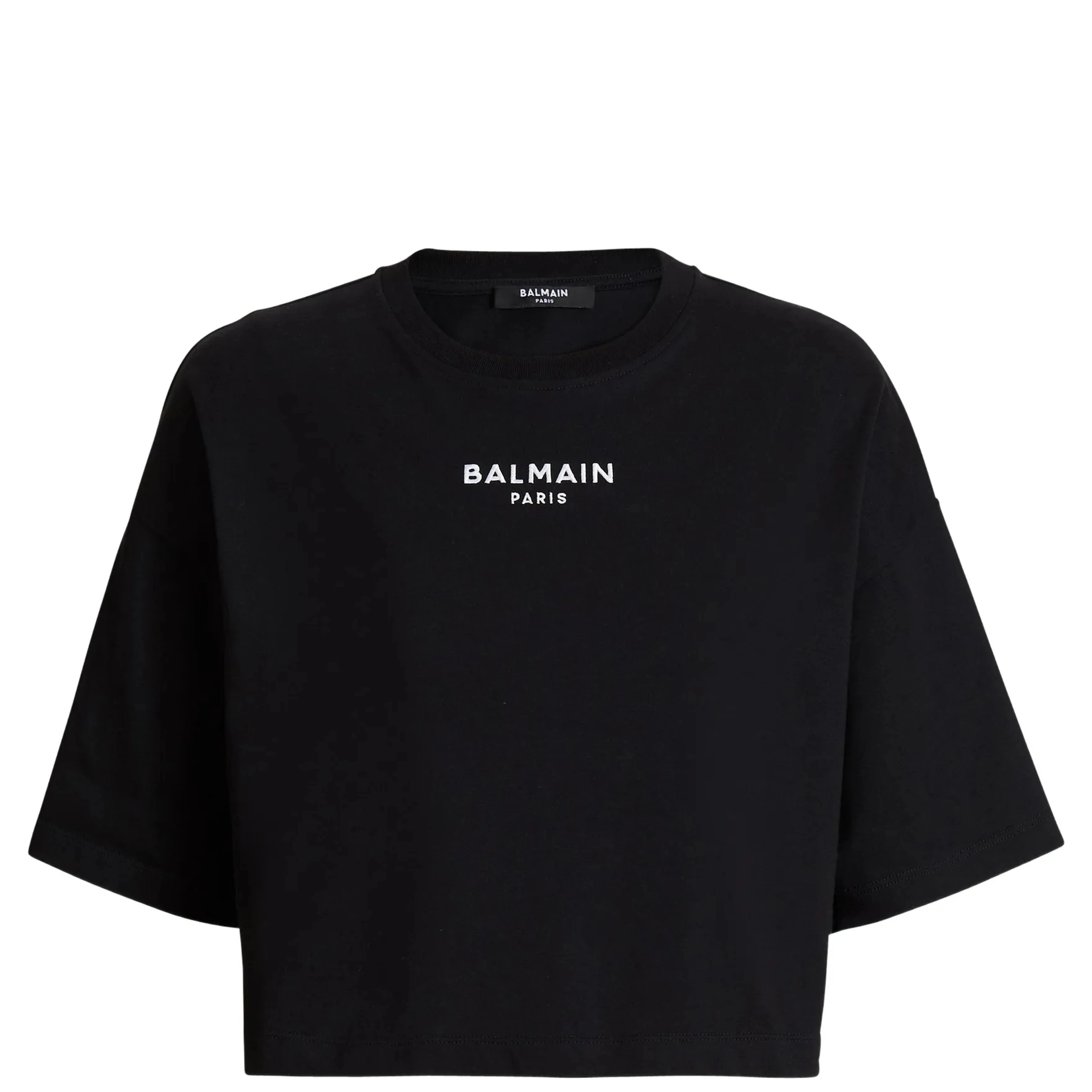 Balmain T-shirts and Polos Black/white