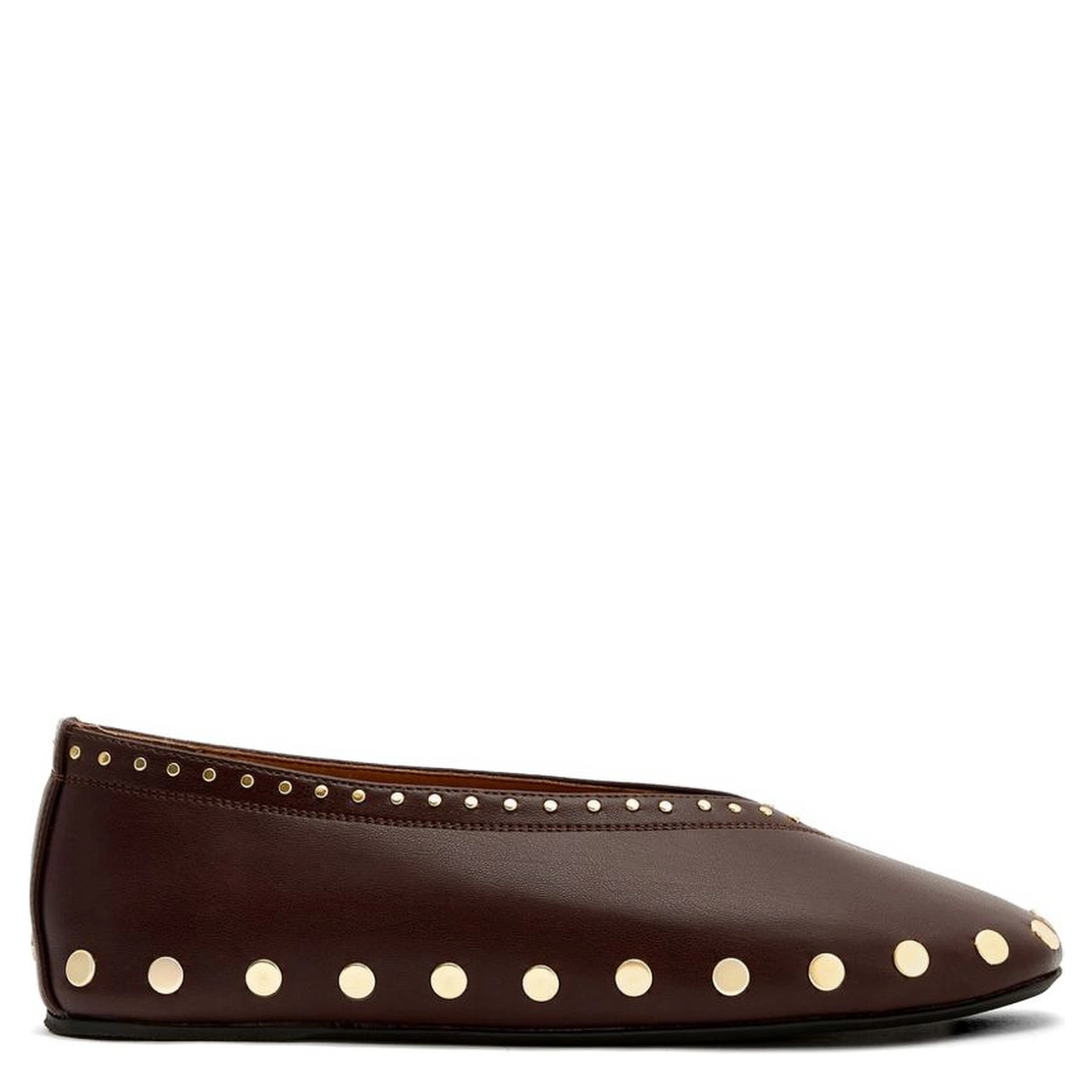 GANNI Flat shoes Coffe
