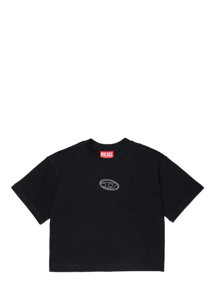 Diesel T-shirts and Polos Black