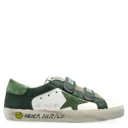Golden Goose Kids Sneakers White/ Green