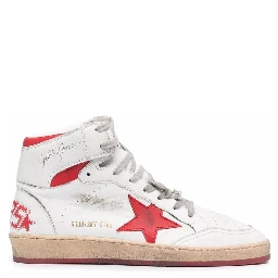 Golden Goose Sneakers White/red