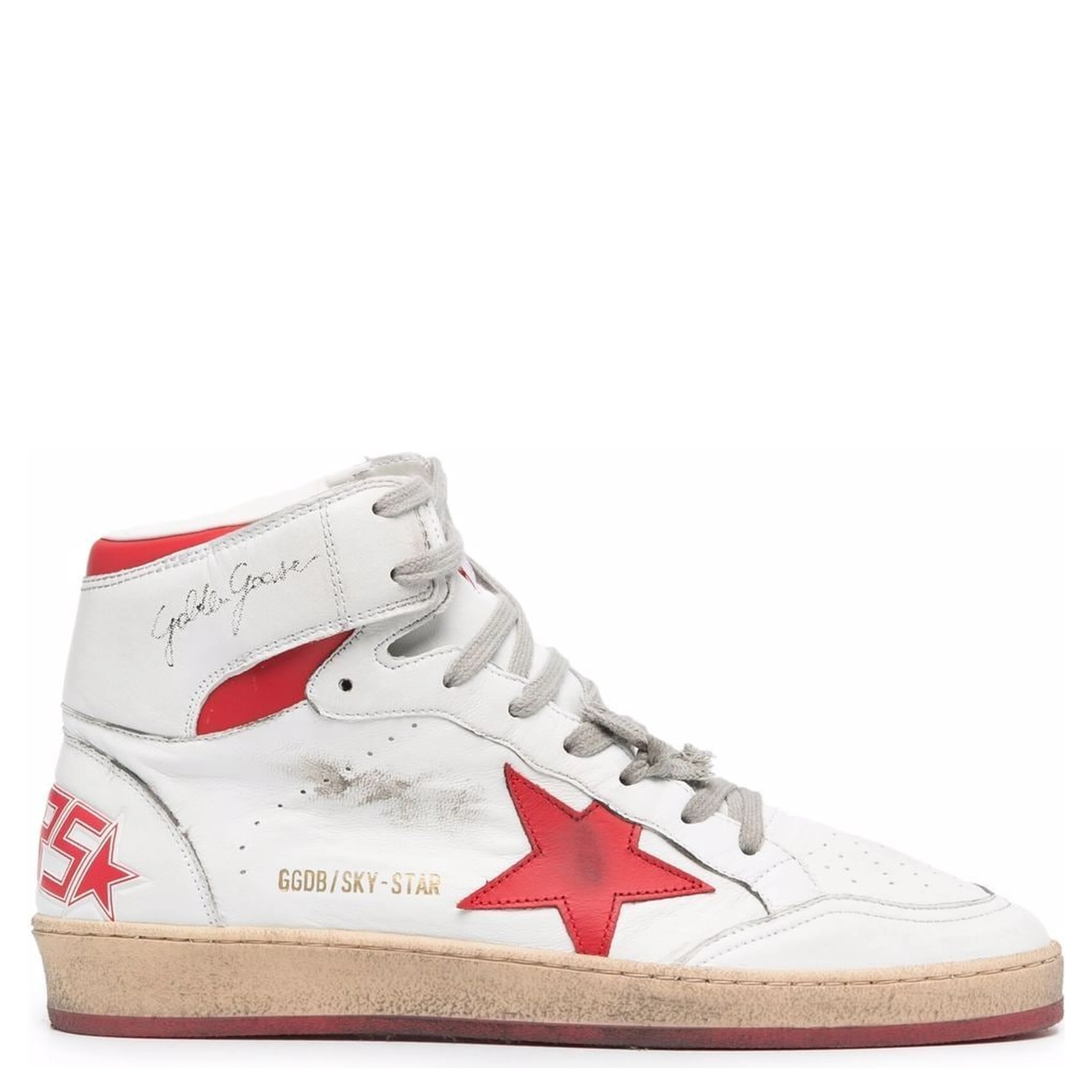 Golden Goose Sneakers White/red