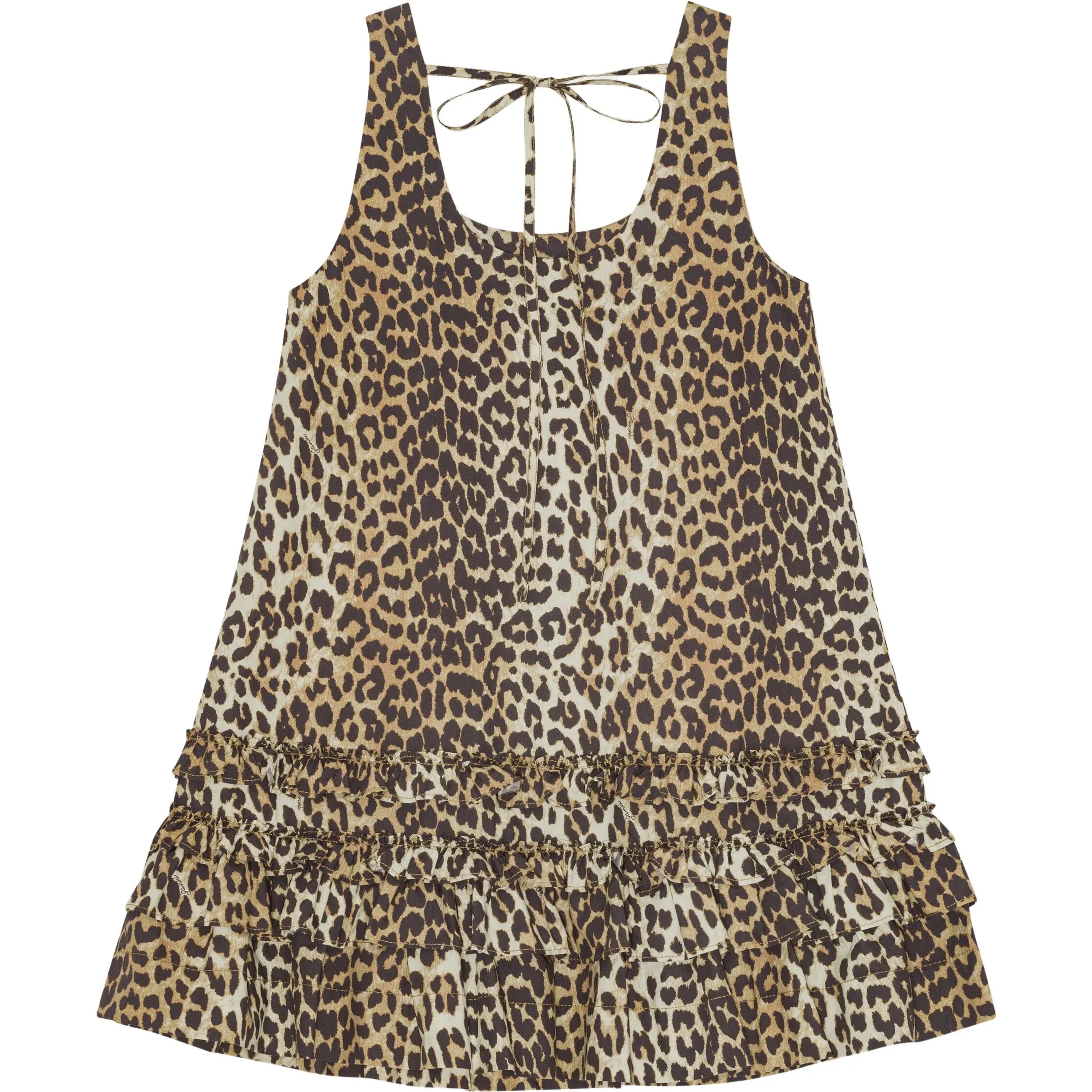 GANNI Dresses Almond milk