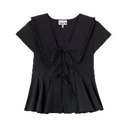 GANNI Shirts Black