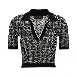 Amiri  T-shirts and Polos Black