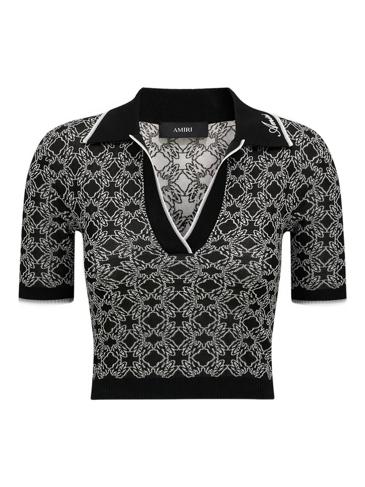 Amiri  T-shirts and Polos Black