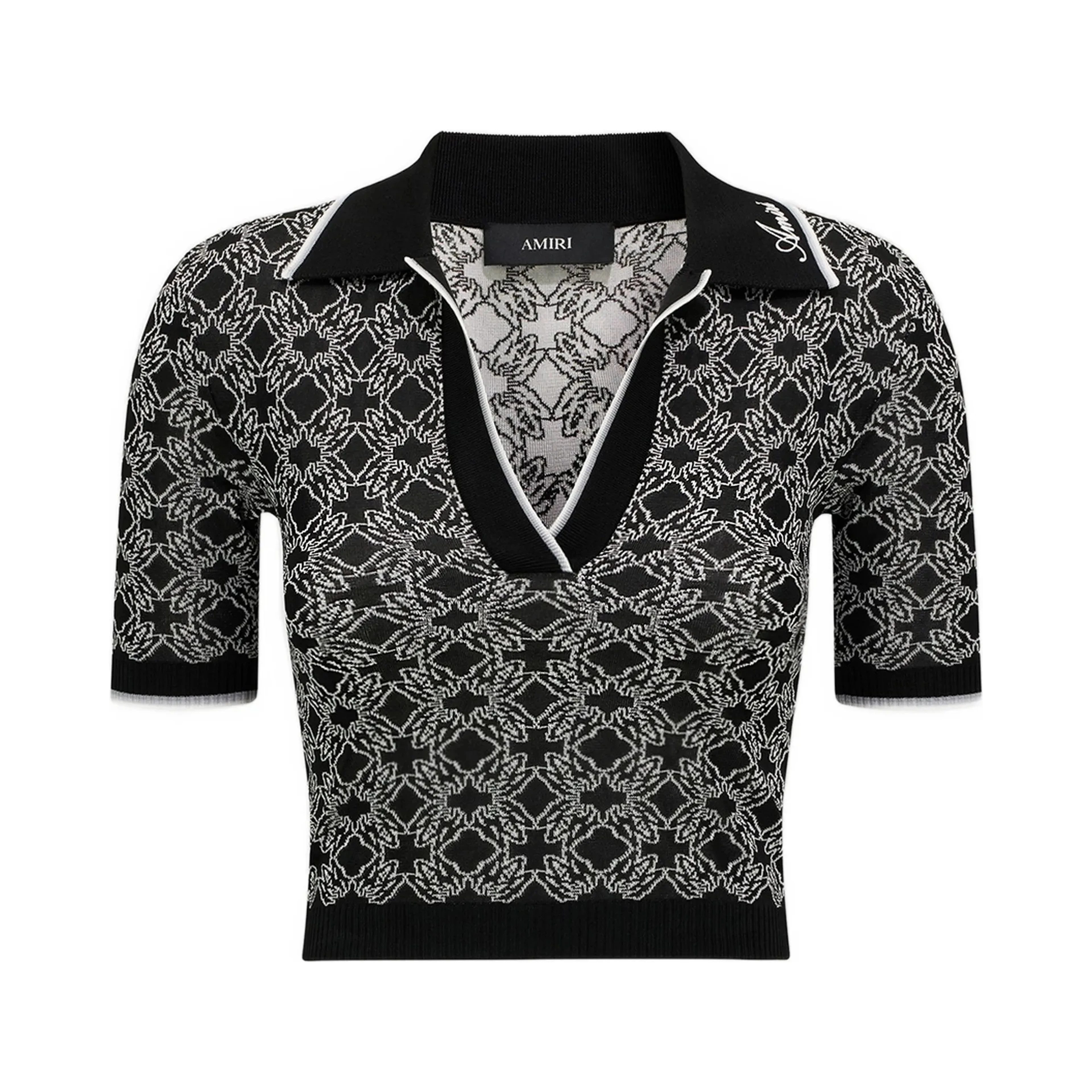 Amiri  T-shirts and Polos Black