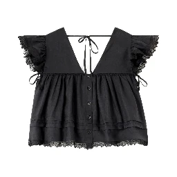 GANNI Top Black