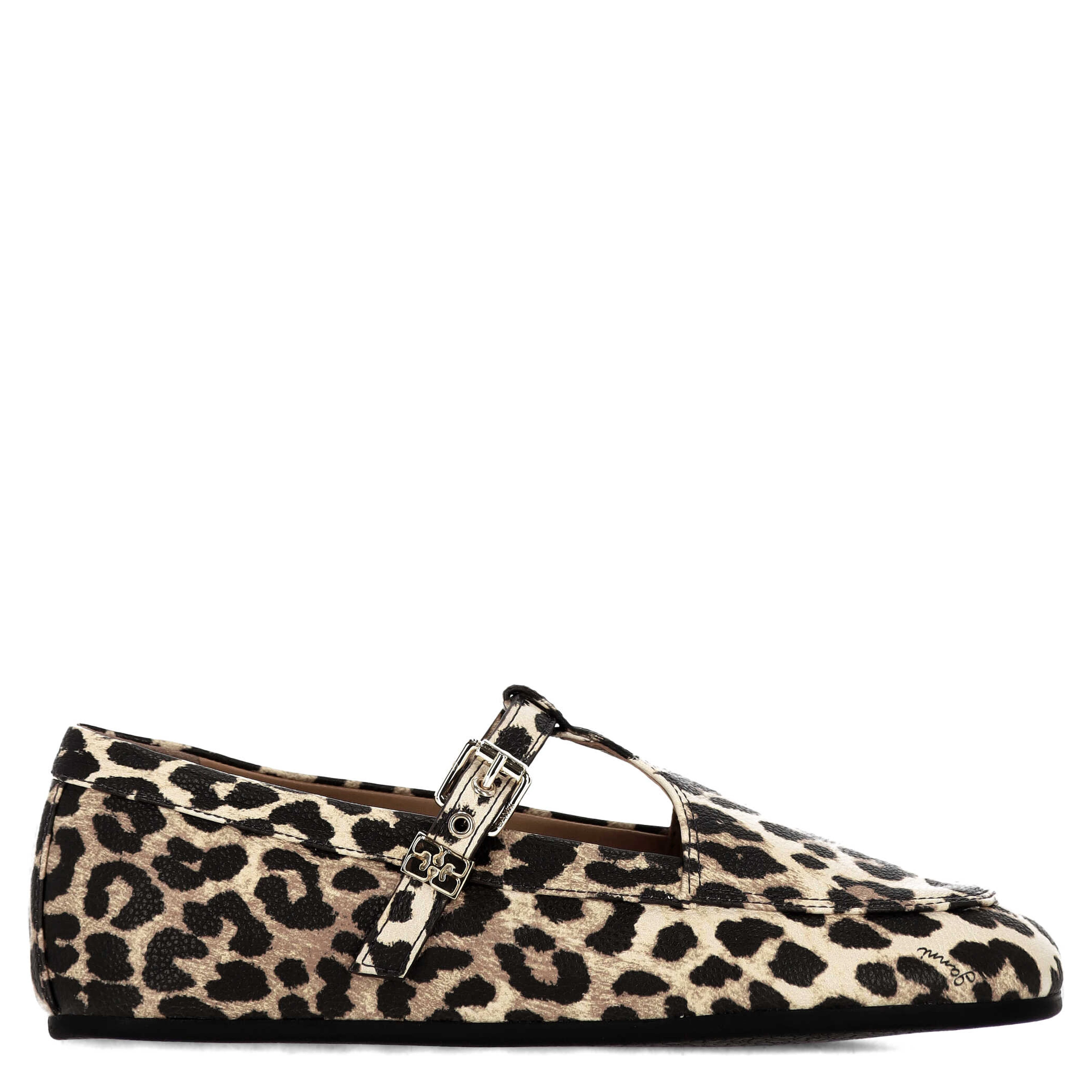 GANNI Flat shoes Almond milk