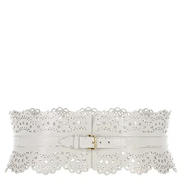 Alaia Belts White/ Casse