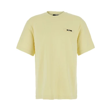 JACQUEMUS T-shirts and Polos PaleYellow