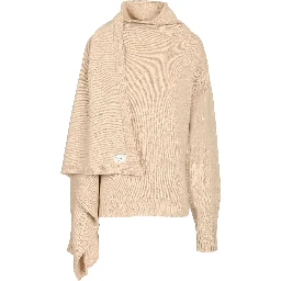 The Attico Sweaters Beige