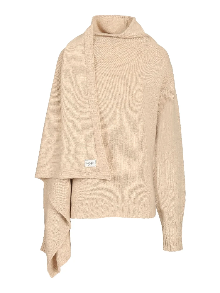 The Attico Sweaters Beige