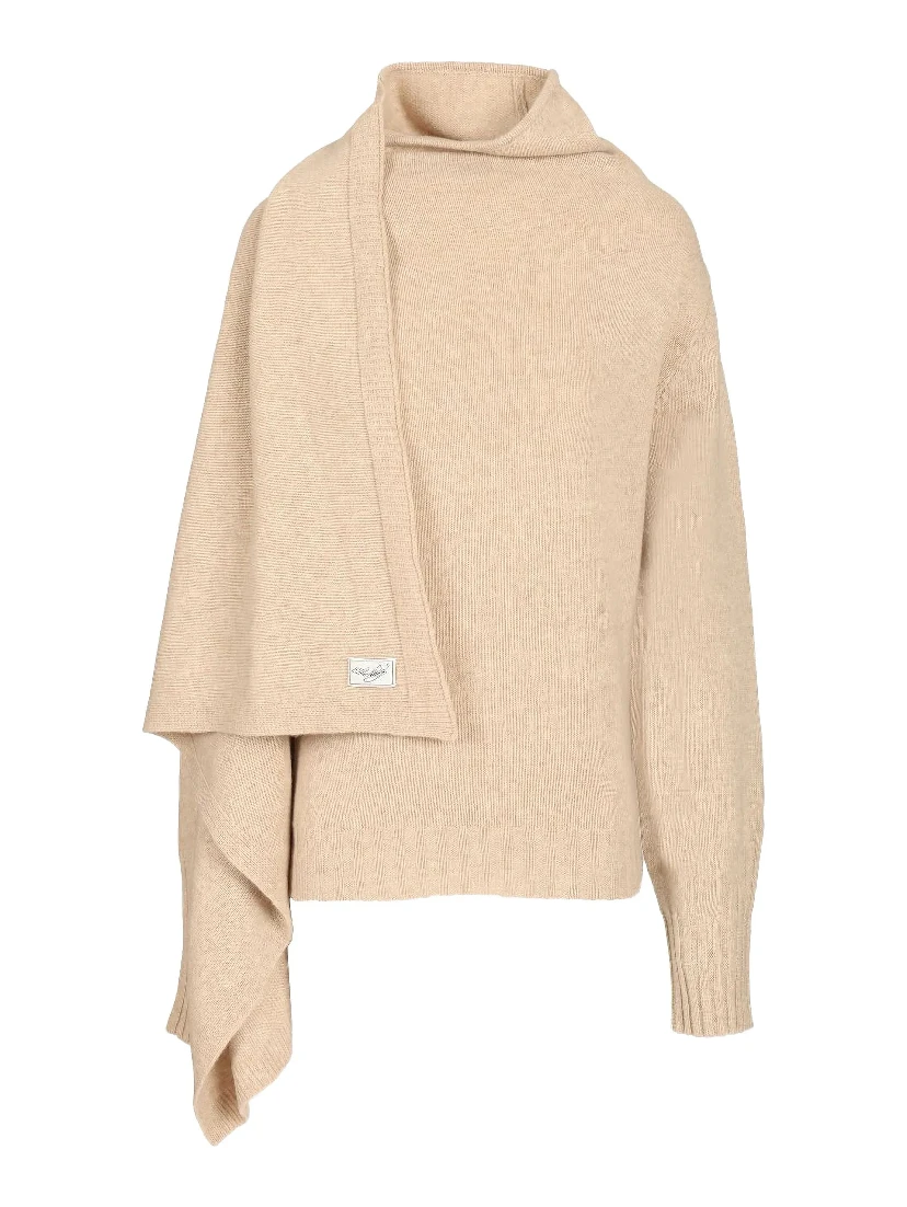 The Attico Sweaters Beige