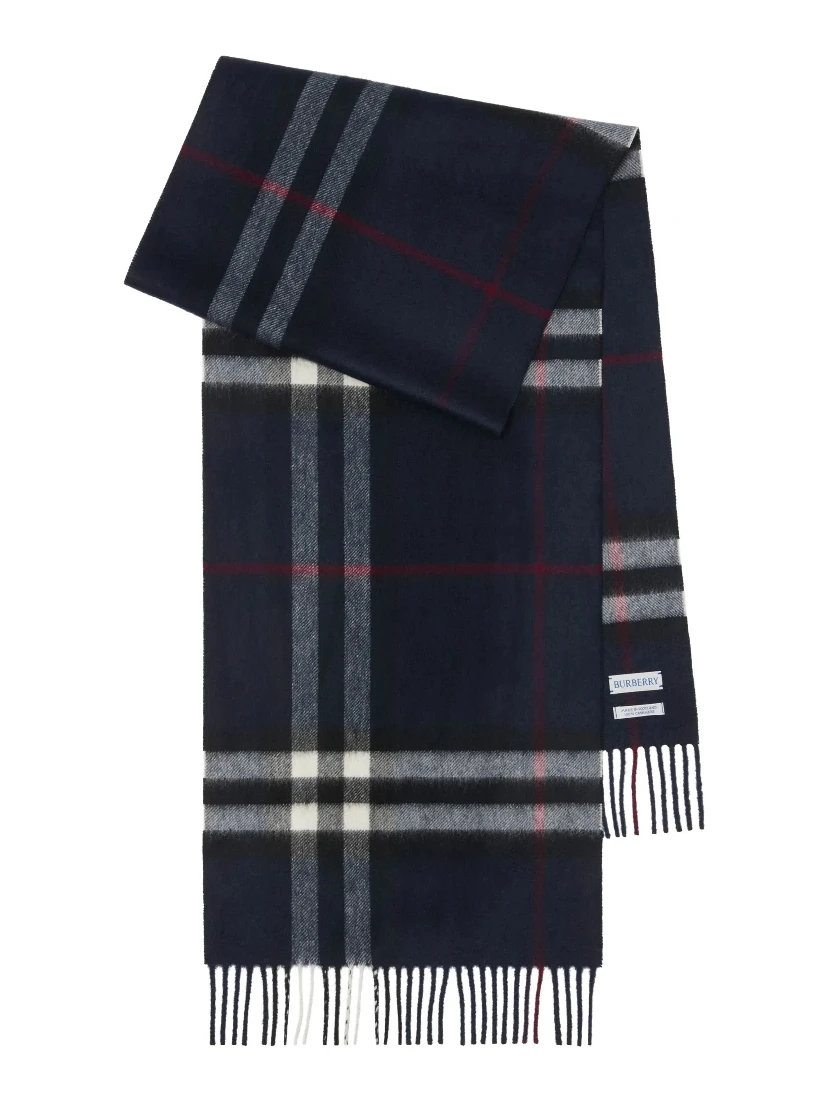 Burberry Scarfs Ink Blue
