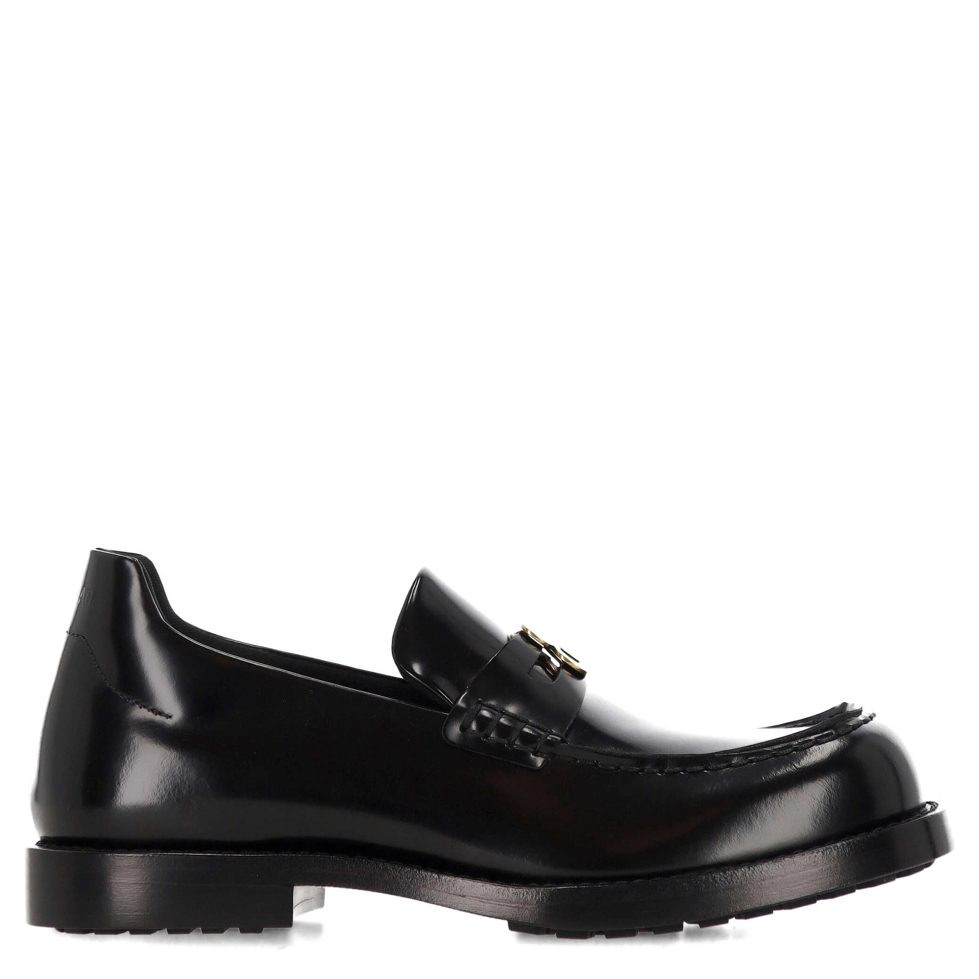 Balenciaga Flat shoes Black/ Gold