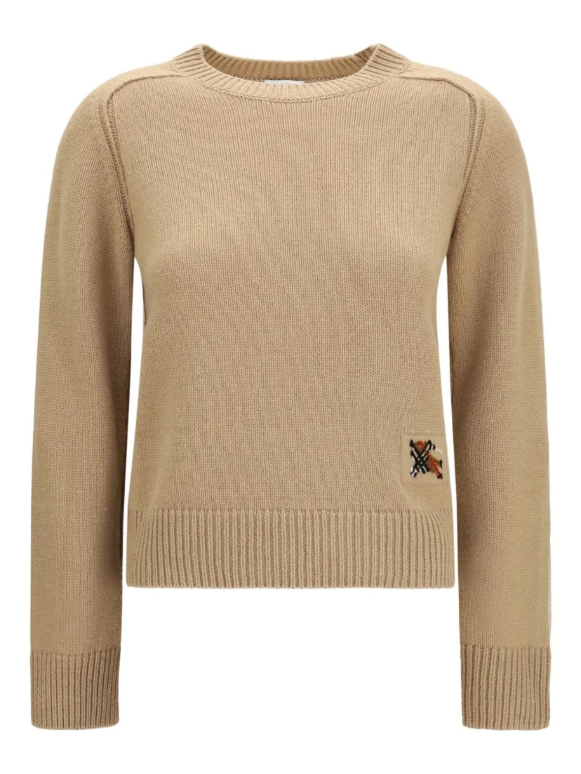 Burberry Sweaters Camel