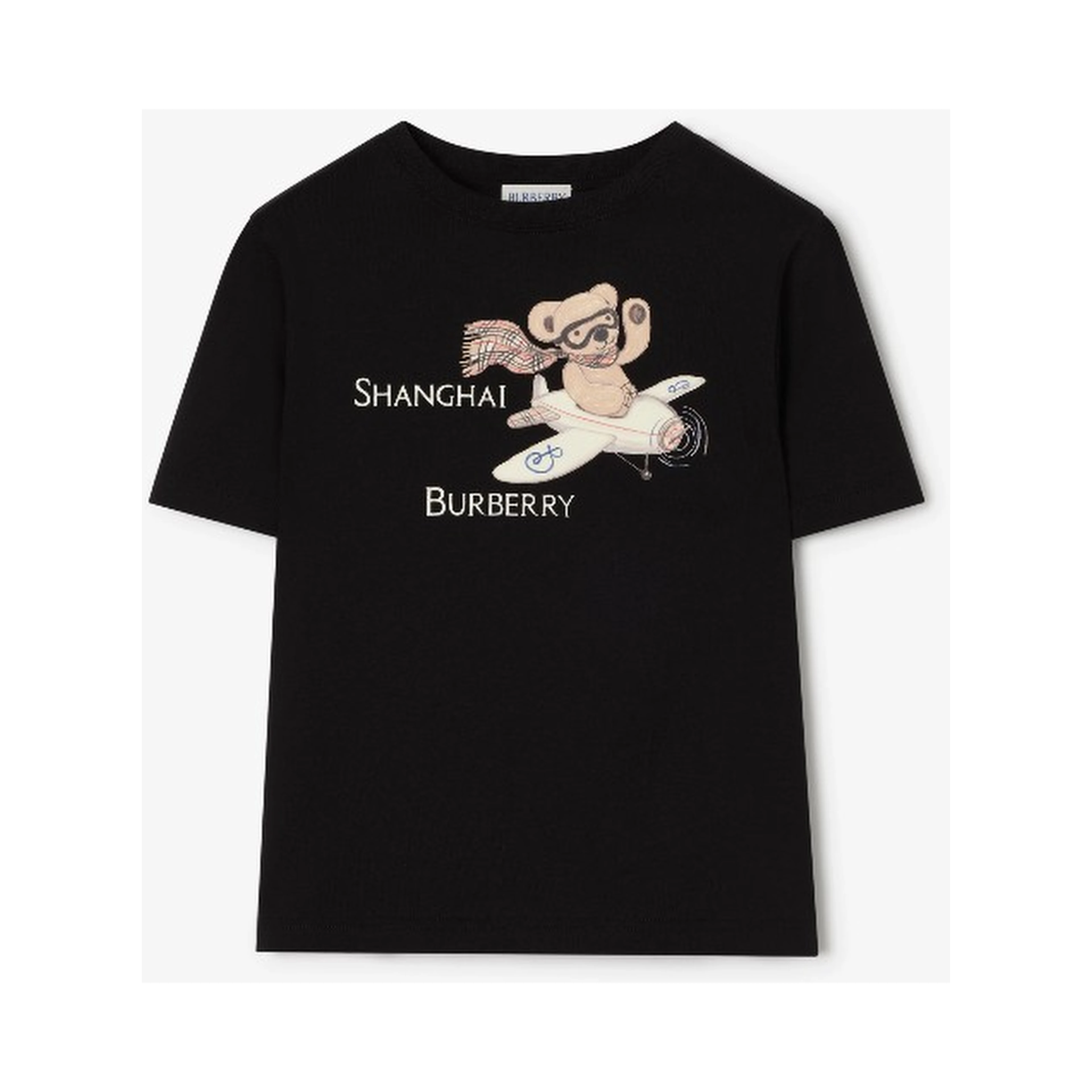 Burberry Kids T-shirts and Polos Black