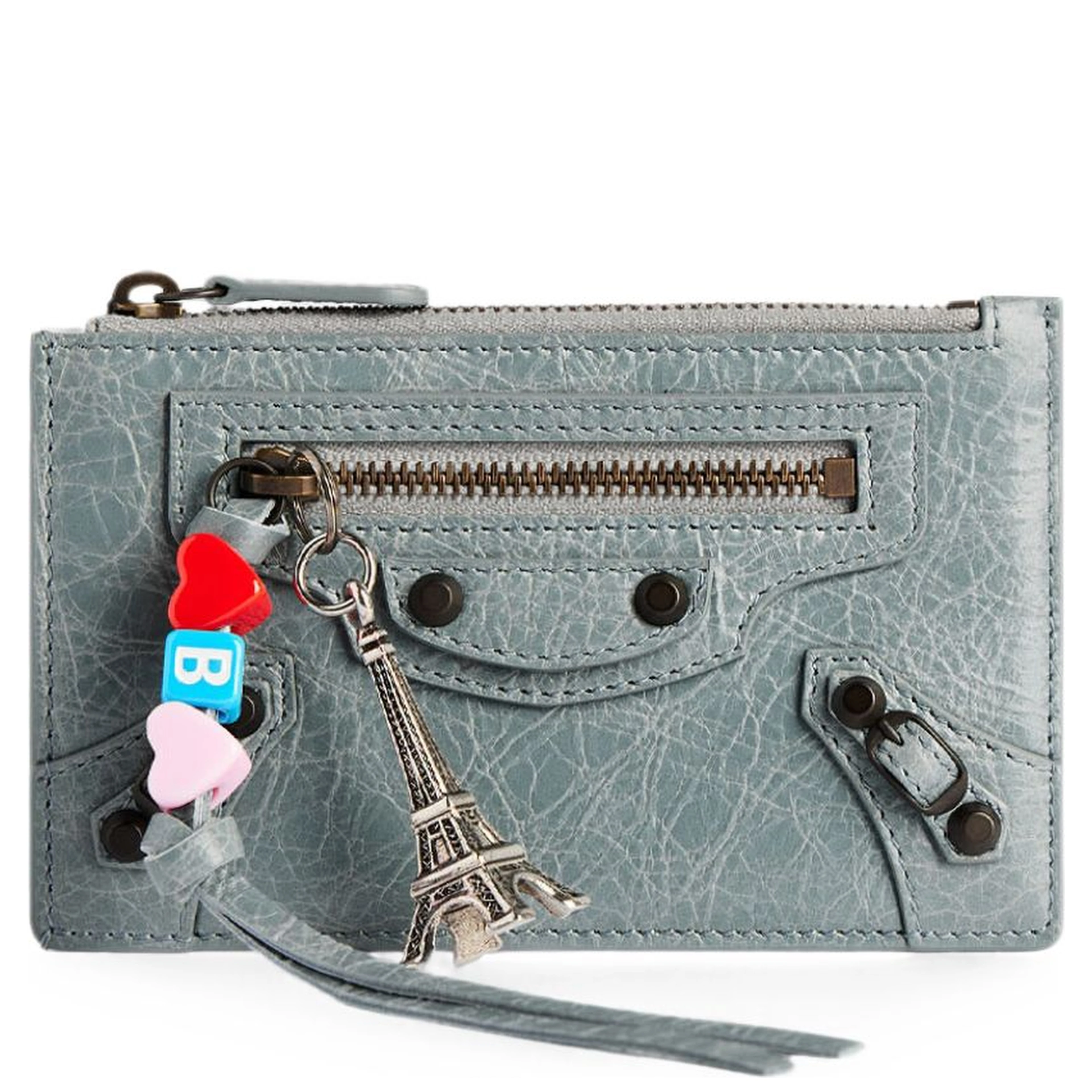 Balenciaga Wallets Blue grey