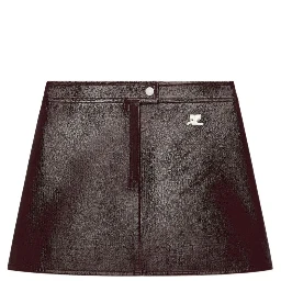 Courrèges Skirts Burnt red