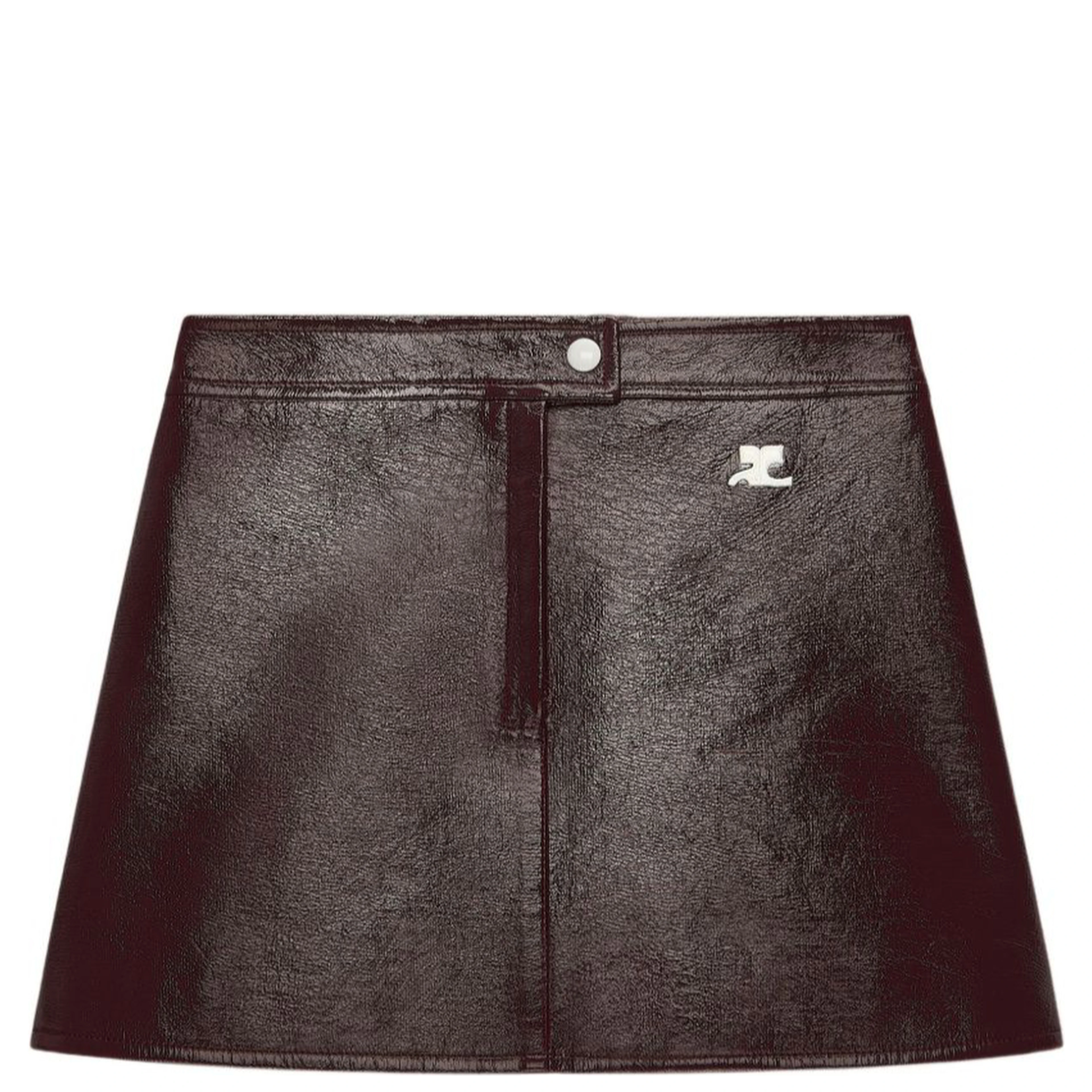 Courrèges Skirts Burnt red