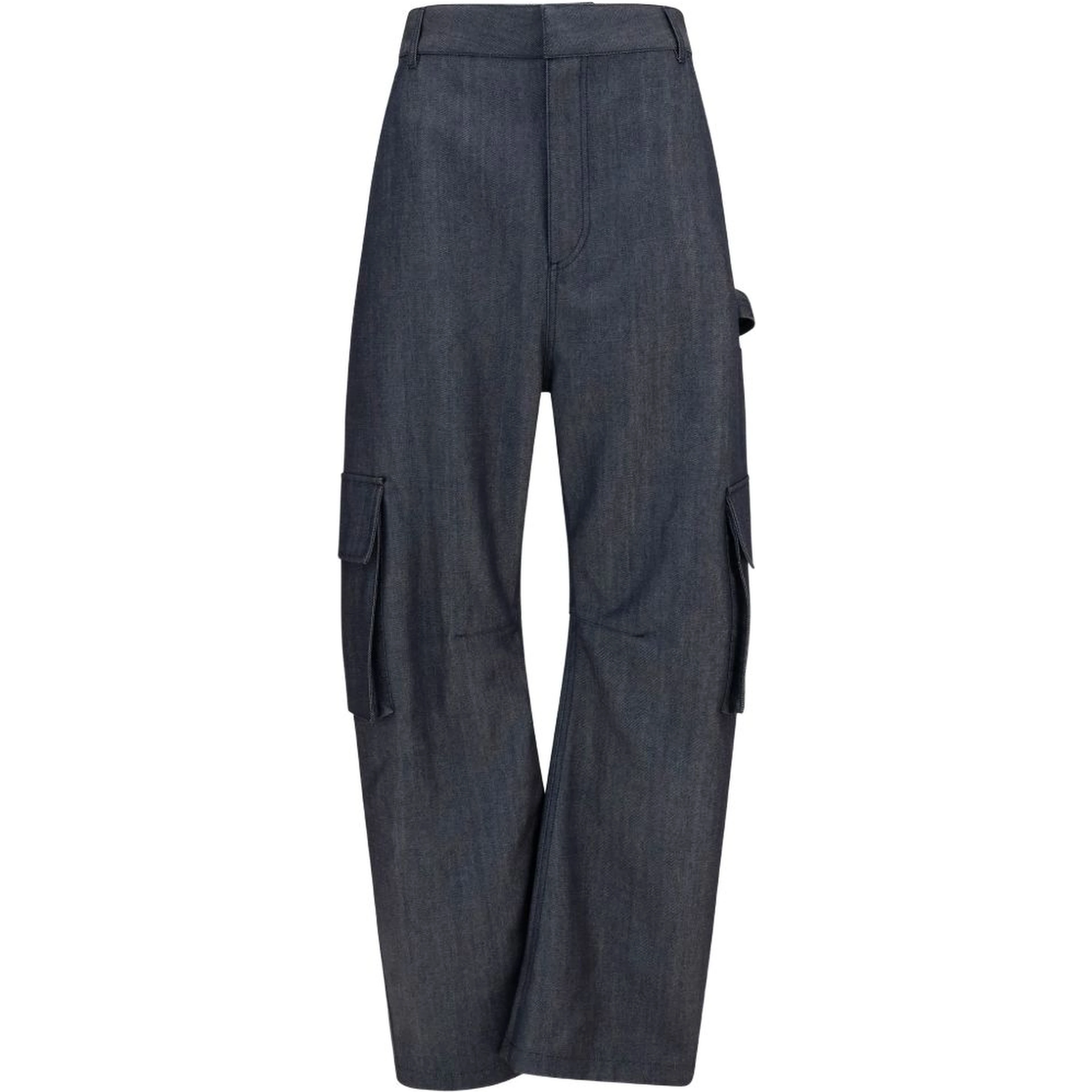 Balenciaga Trousers Dark Navy