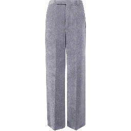 Rick Owens Trousers Steel