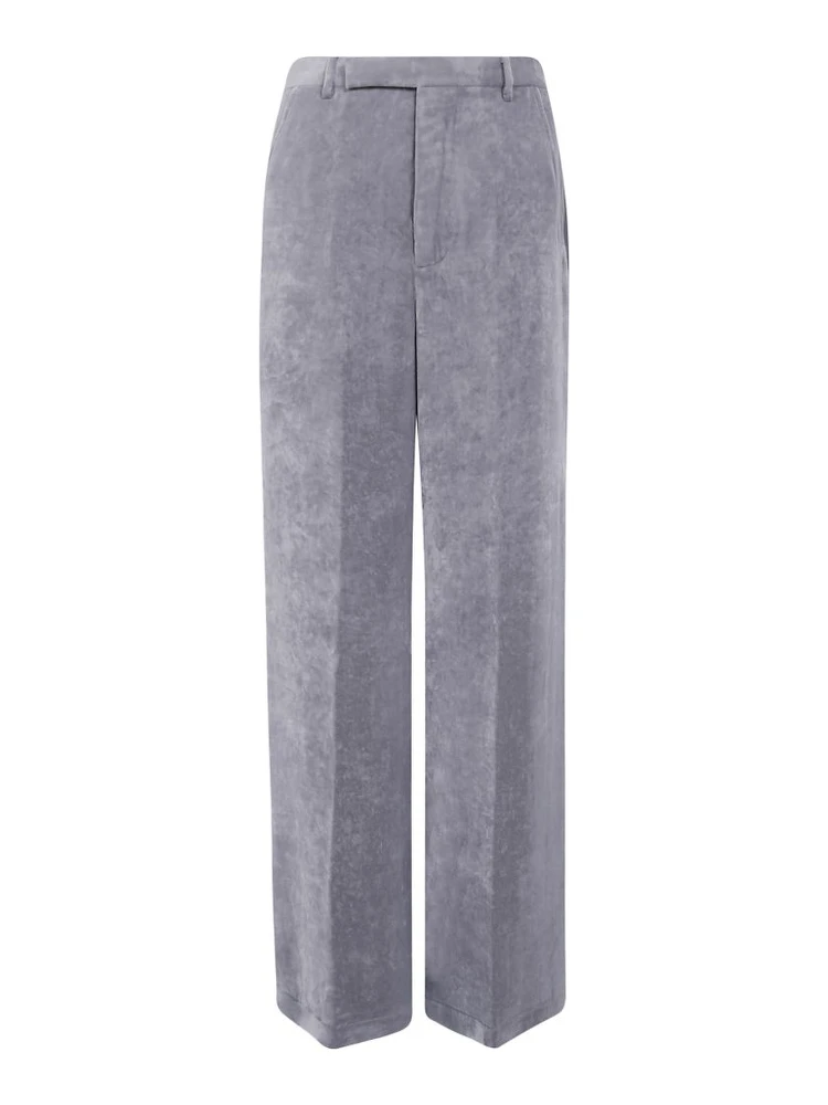 Rick Owens Trousers Steel