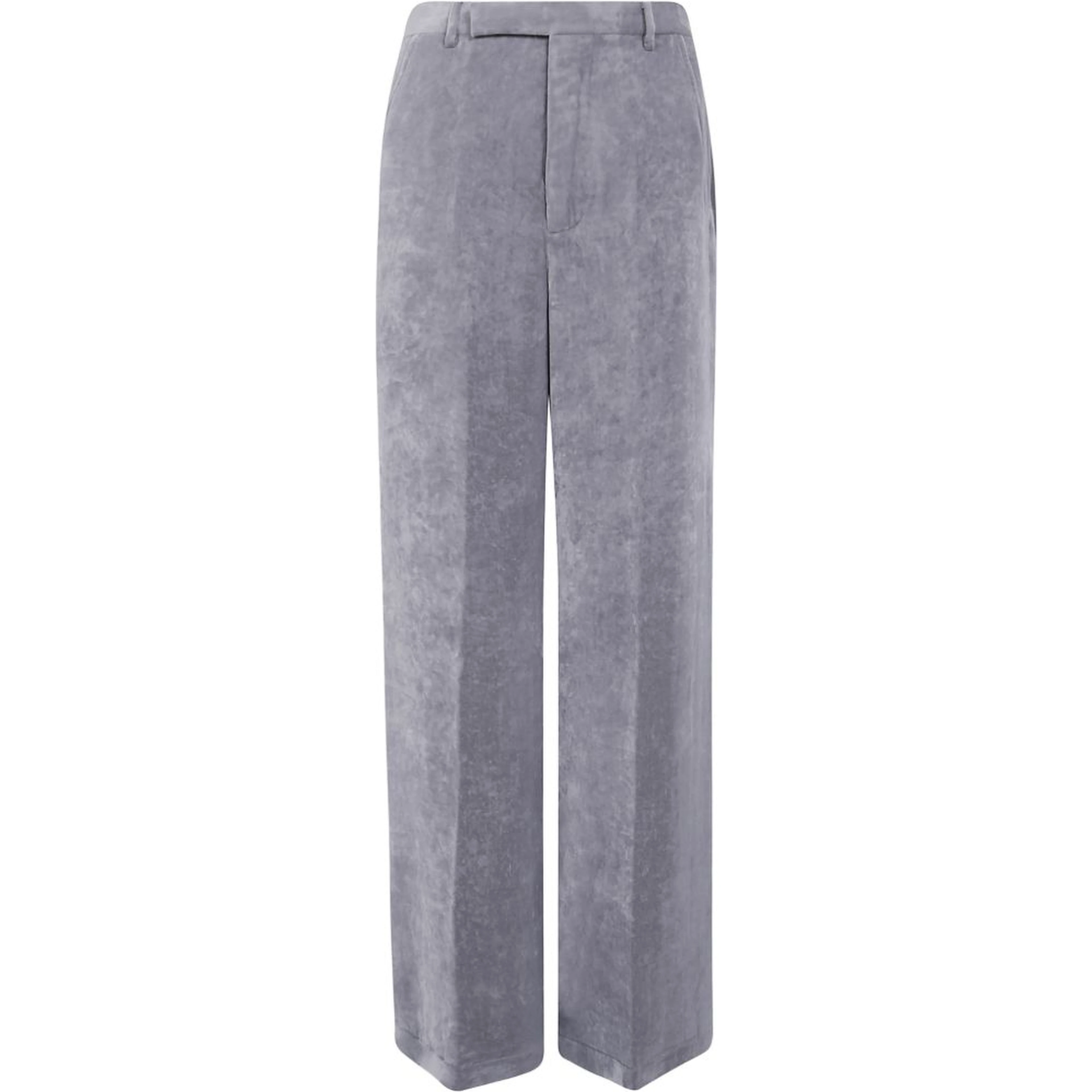 Rick Owens Trousers Steel