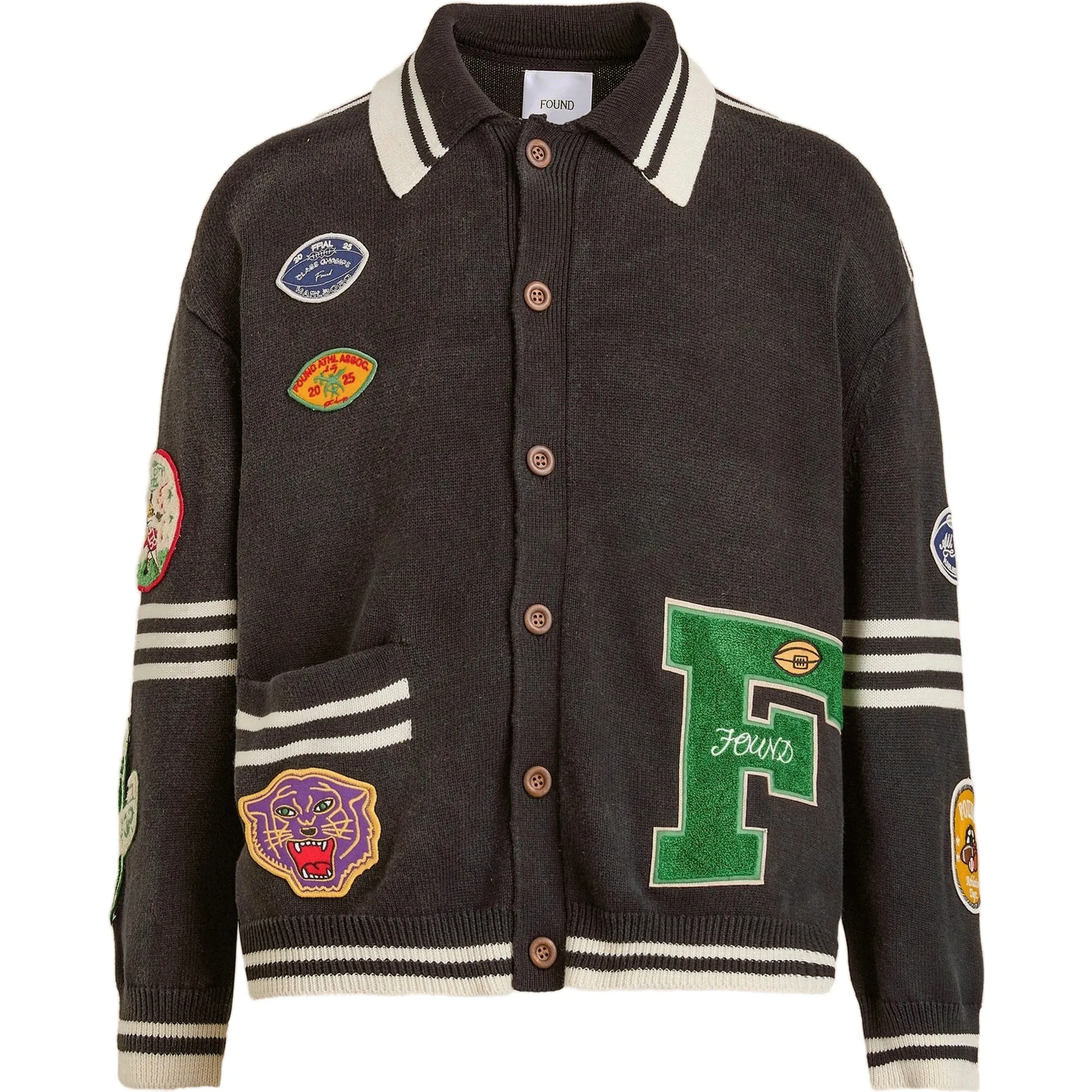 FOUND Sweaters Vintage/black