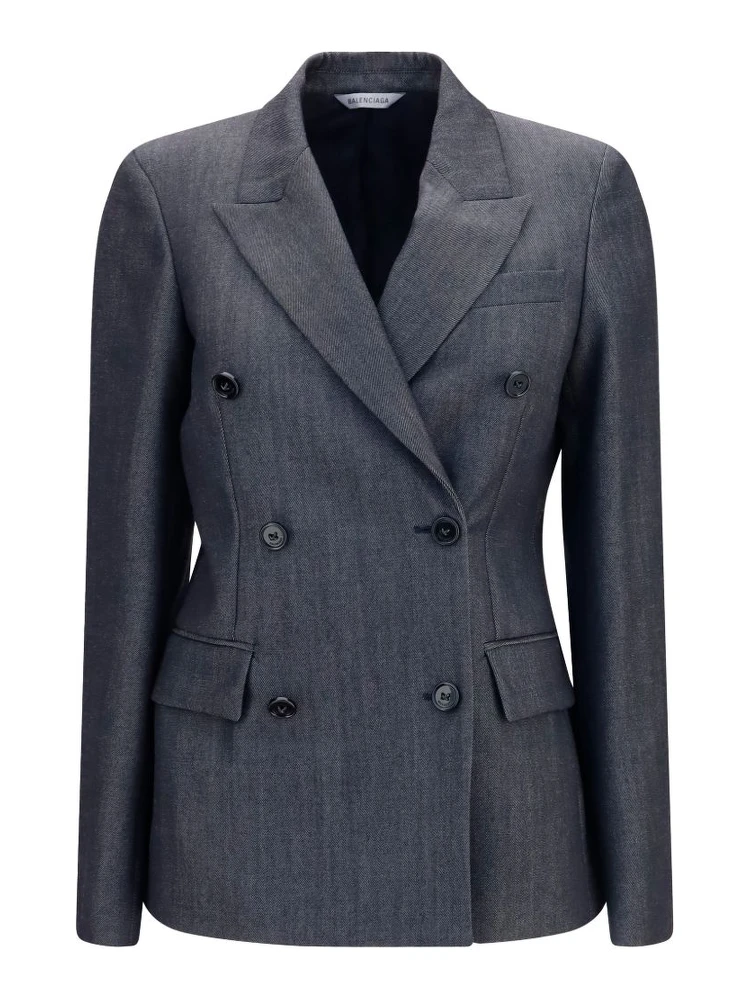 Balenciaga Jackets Dark Navy