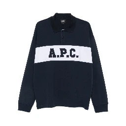 A.P.C. T-shirts and Polos Dark Navy
