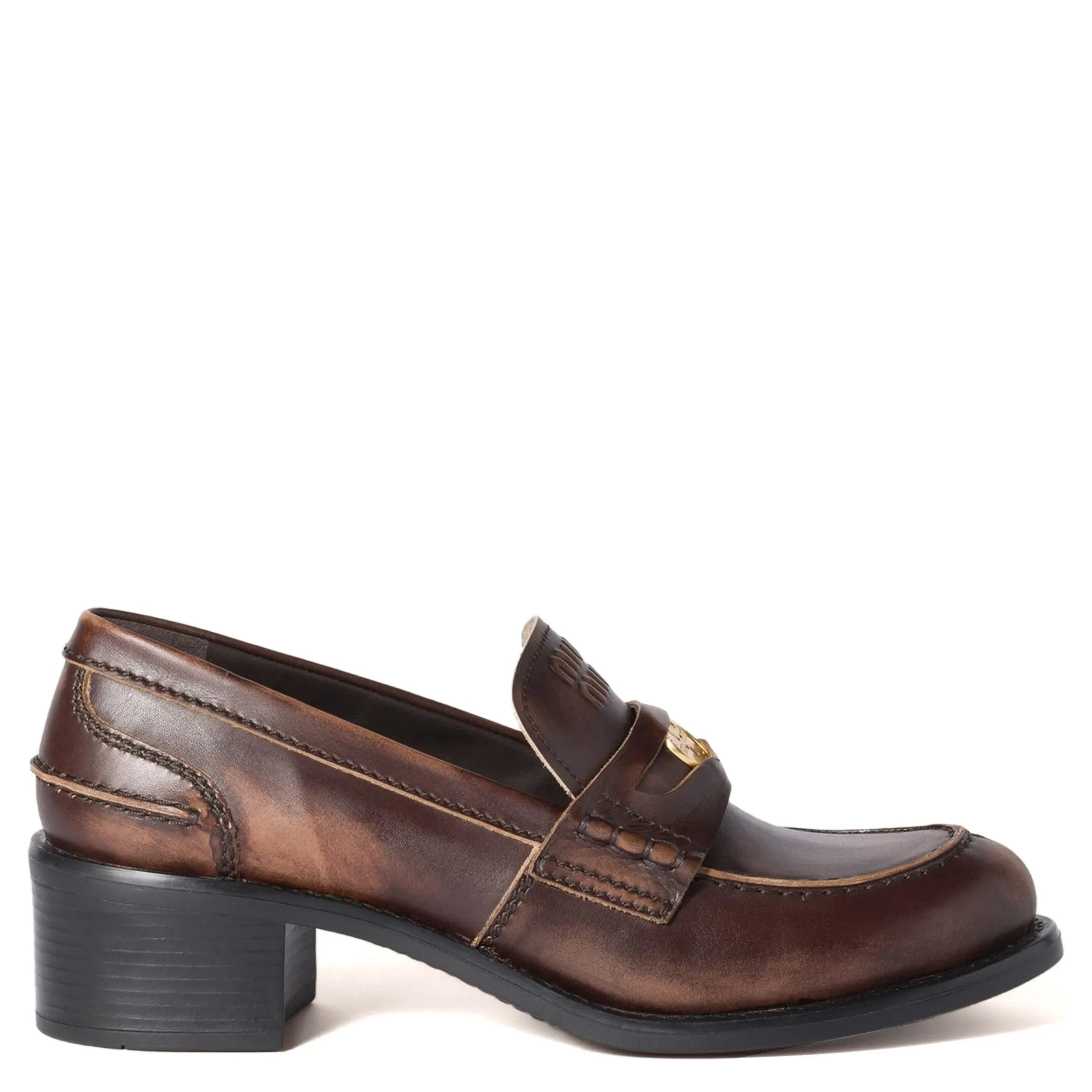 Miu Miu Flat shoes Ebony