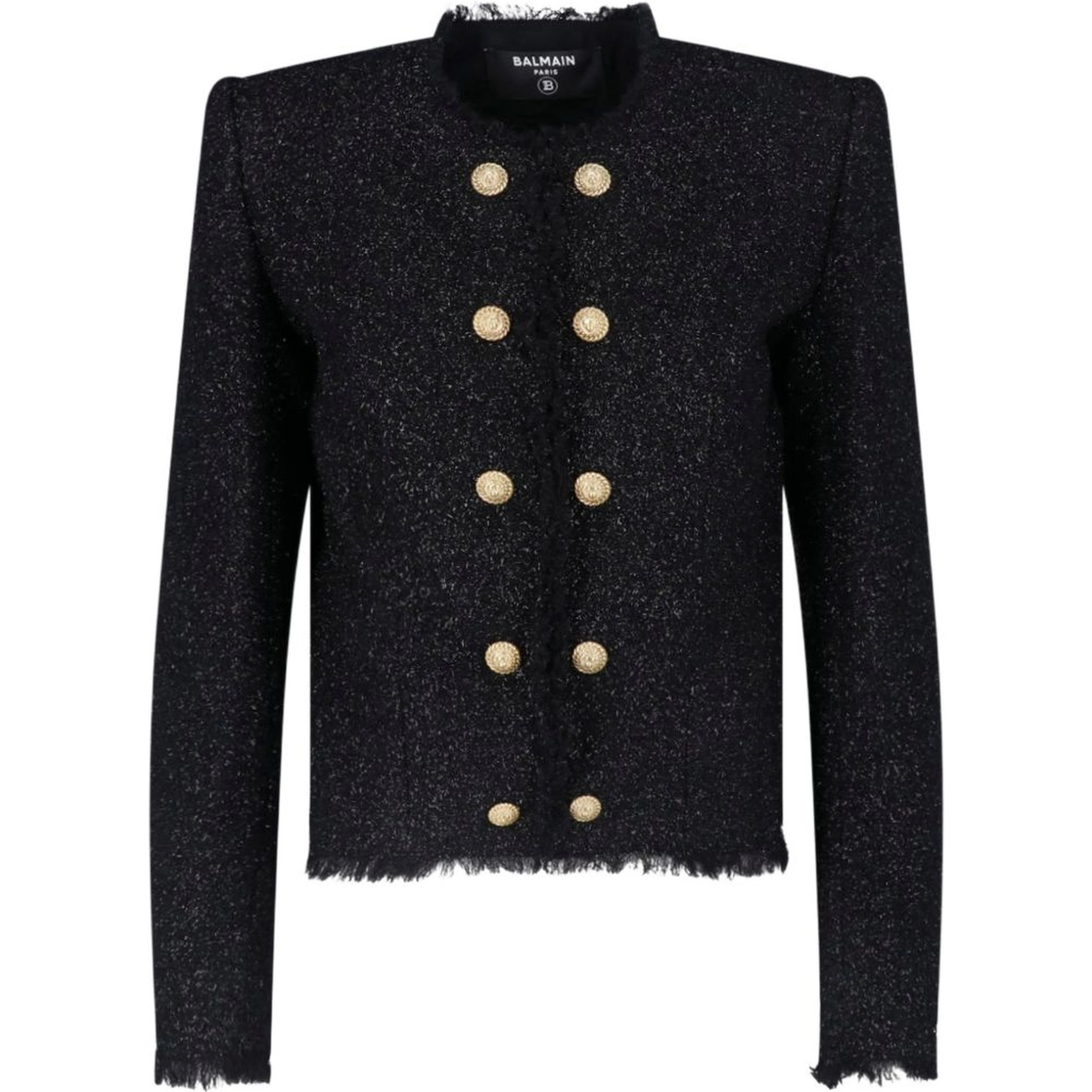 Balmain Jackets Black