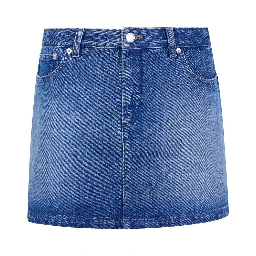A.P.C. Skirts Washed indigo
