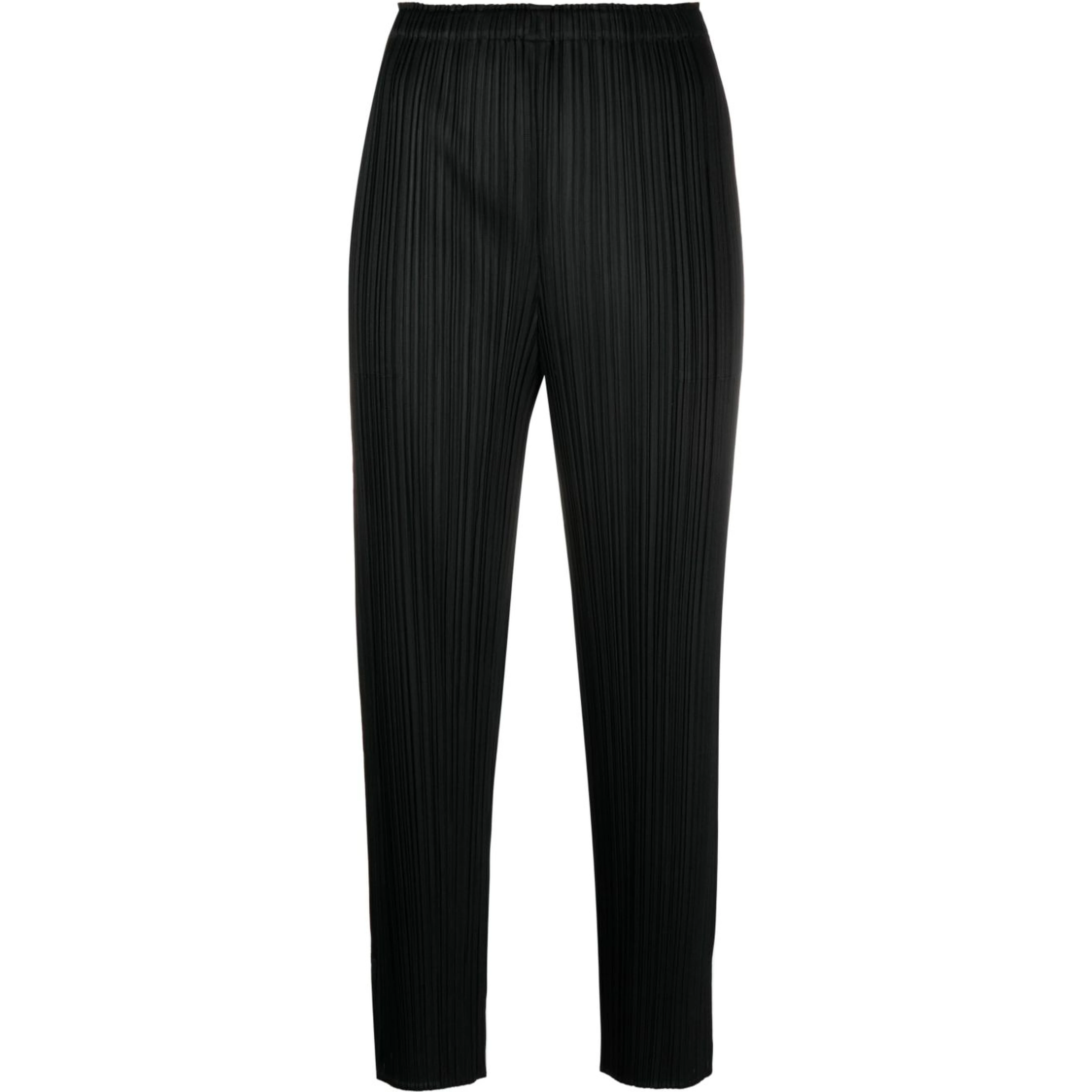 ISSEY MIYAKE PLEATS PLEASE Trousers Black