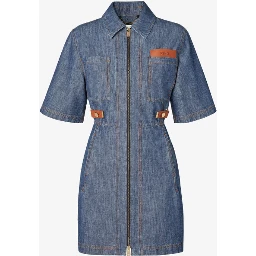 Fendi Dresses Navy
