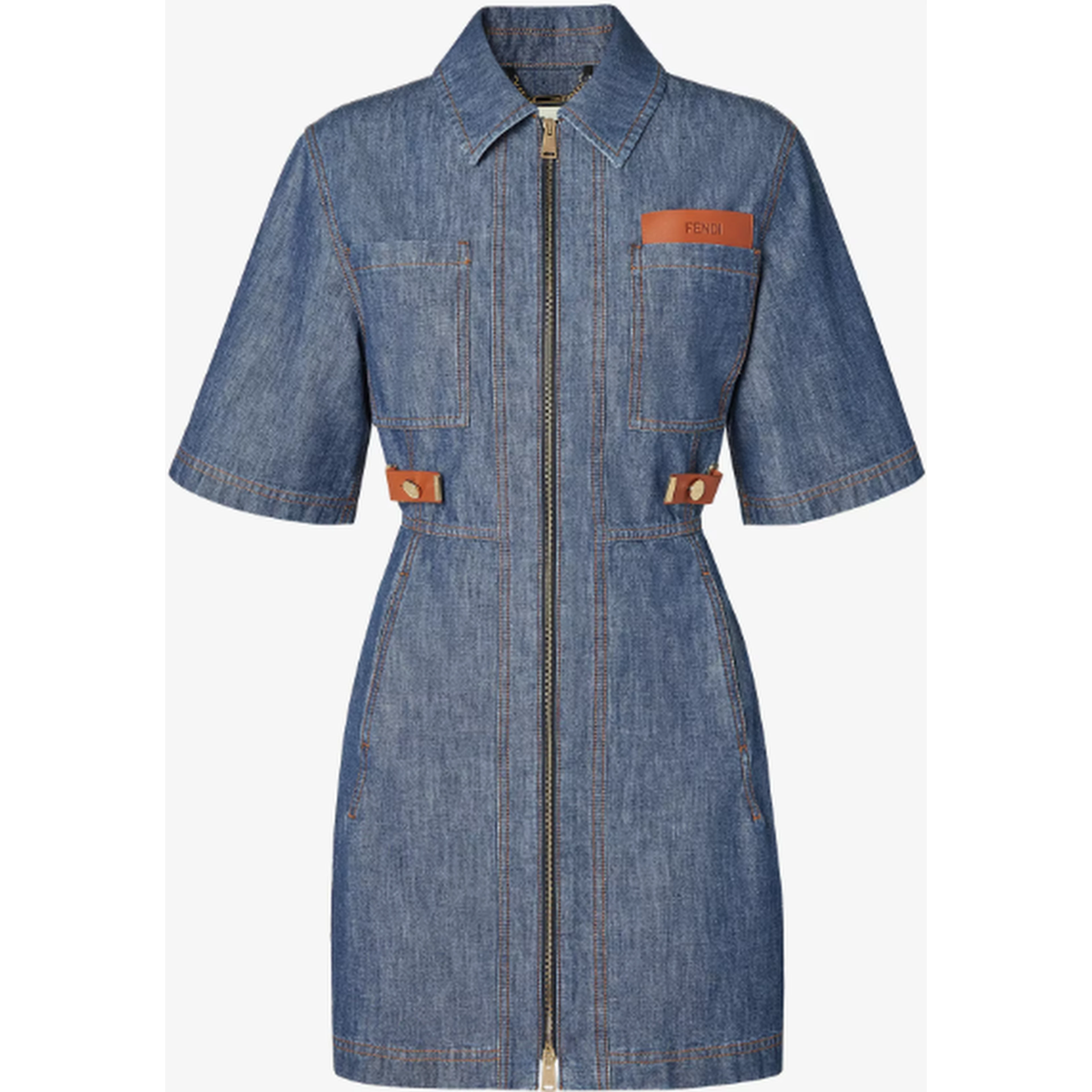 Fendi Dresses Navy