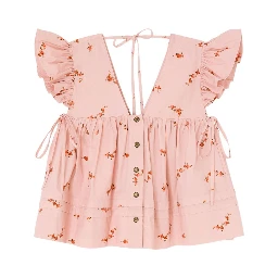 GANNI Shirts Silver pink