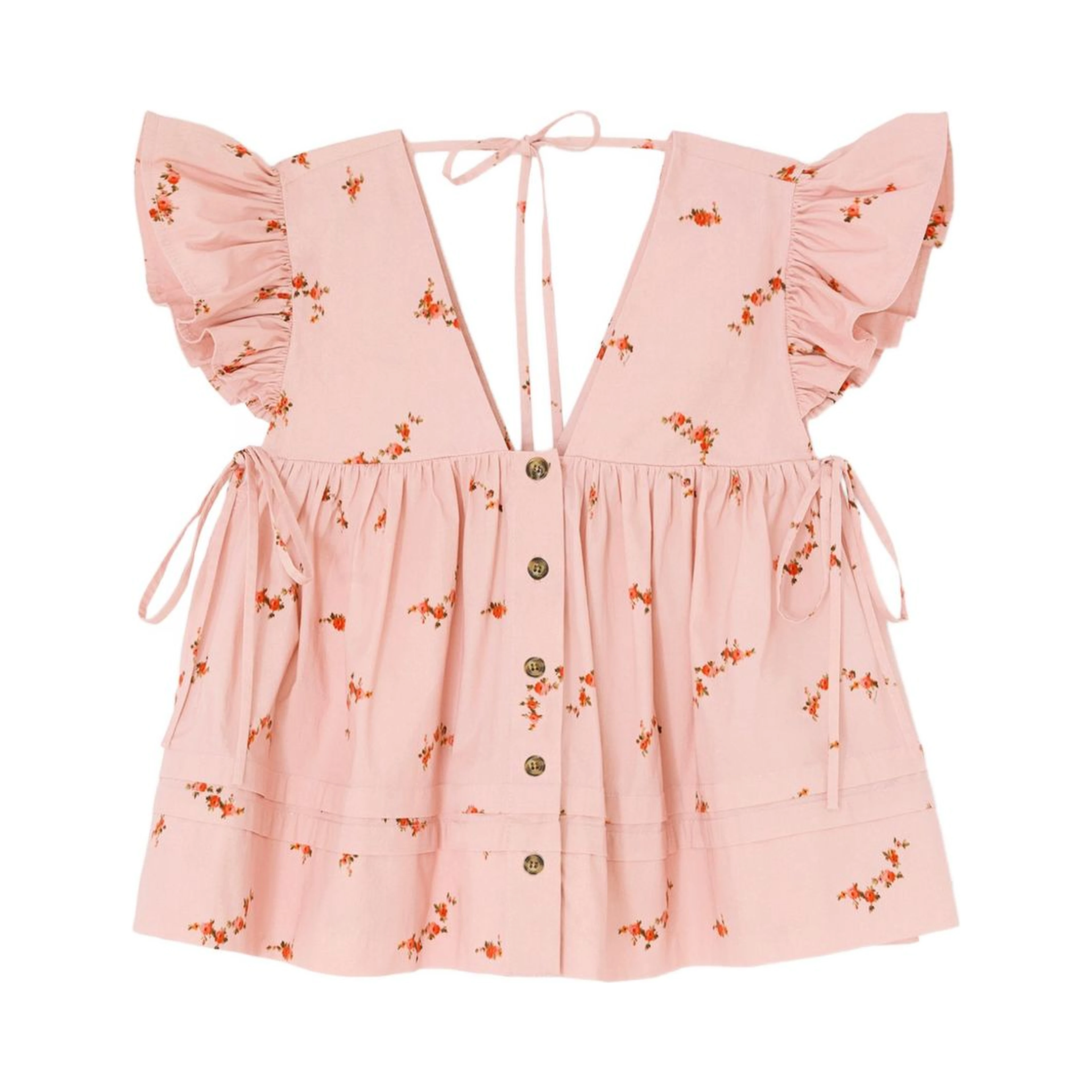 GANNI Shirts Silver pink