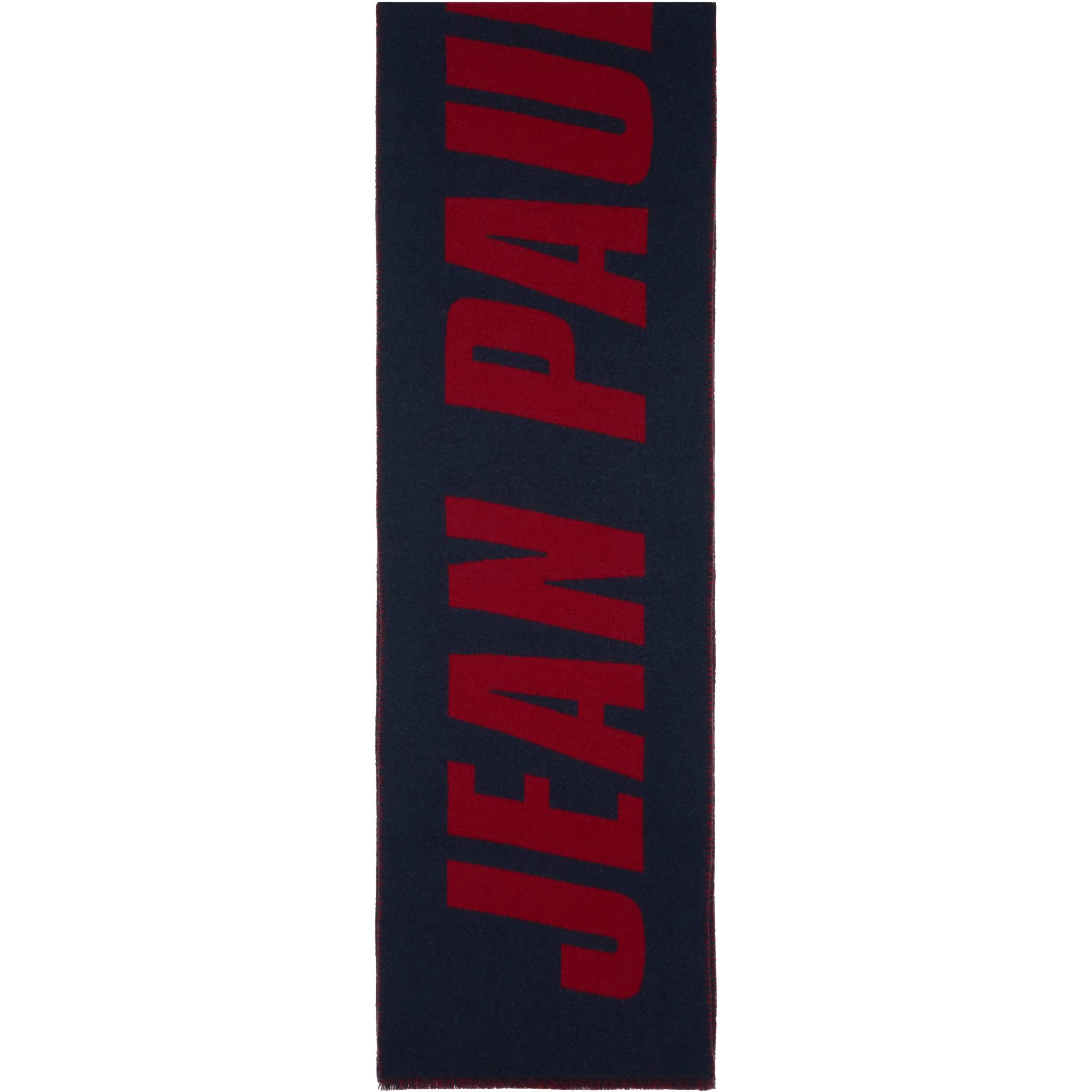JEAN PAUL GAULTIER Scarfs Navy/burgundy