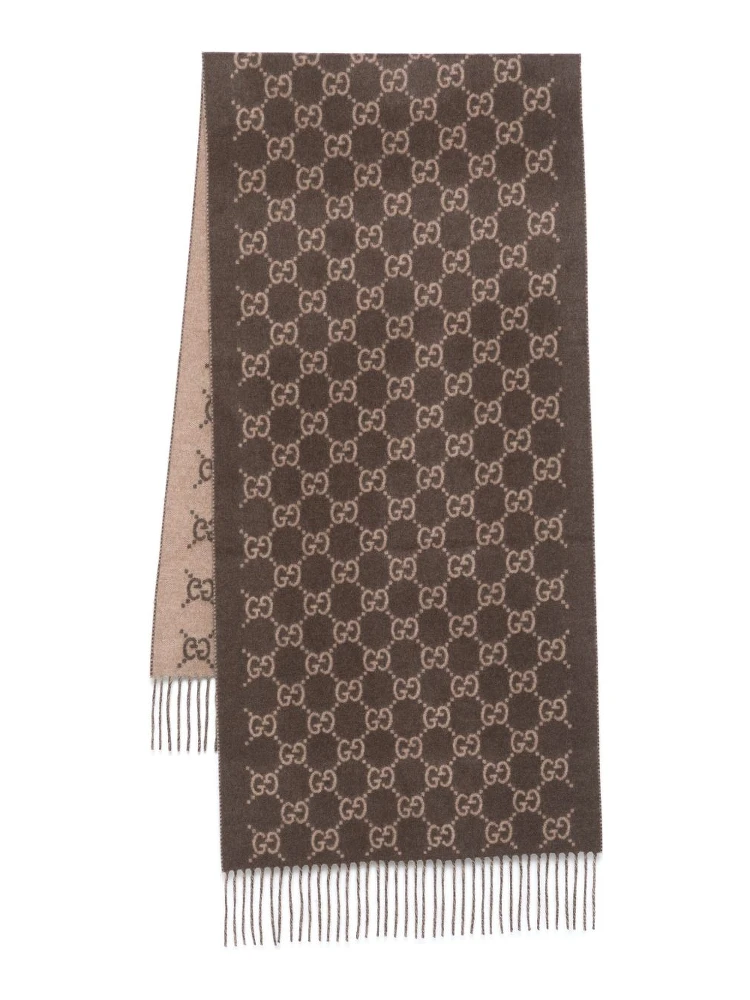Gucci Scarfs Brown/Beige