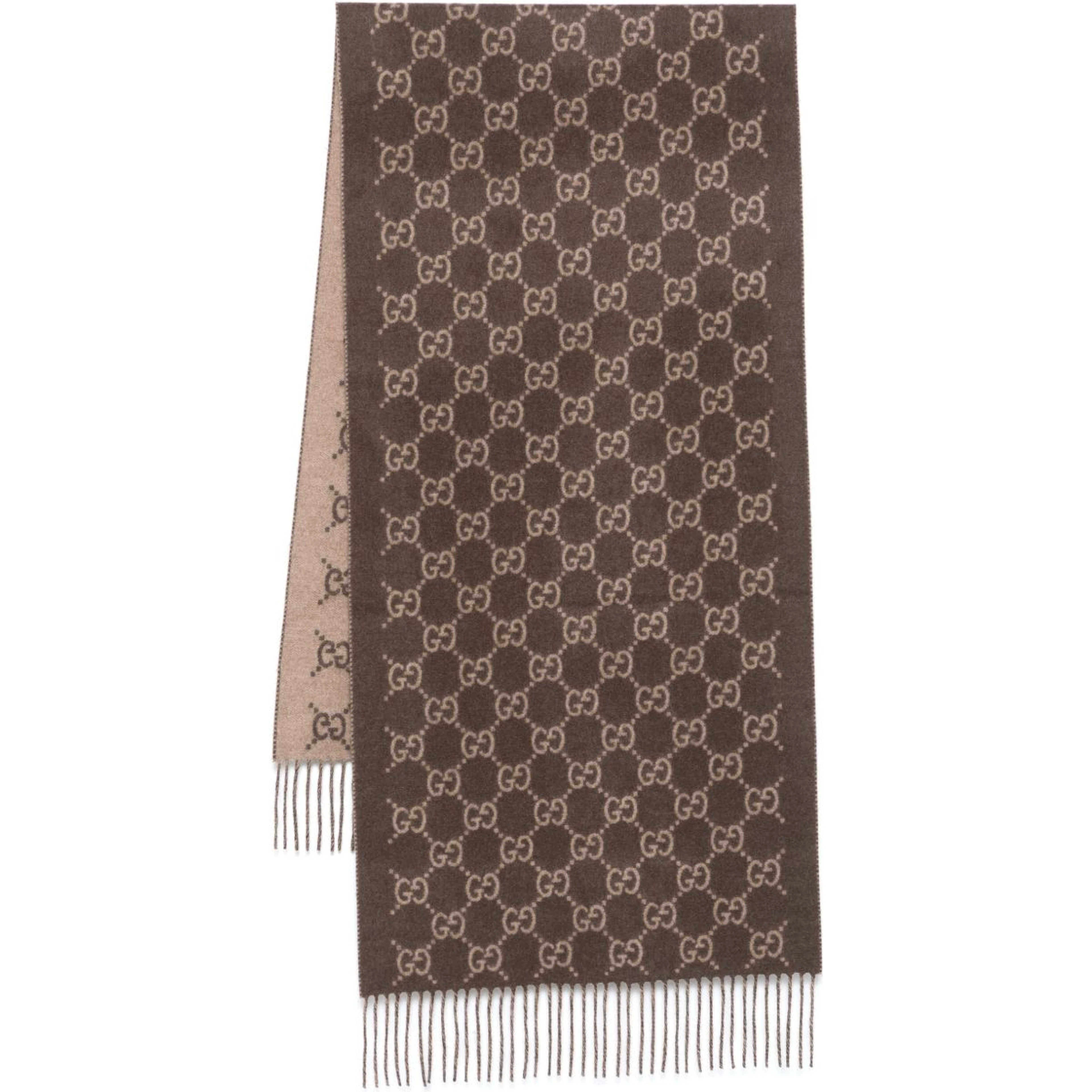 Gucci Scarfs Brown/Beige