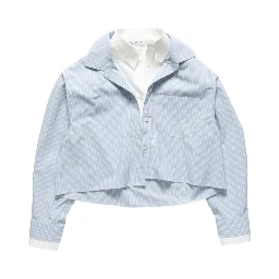 Acne Shirts Blue/White
