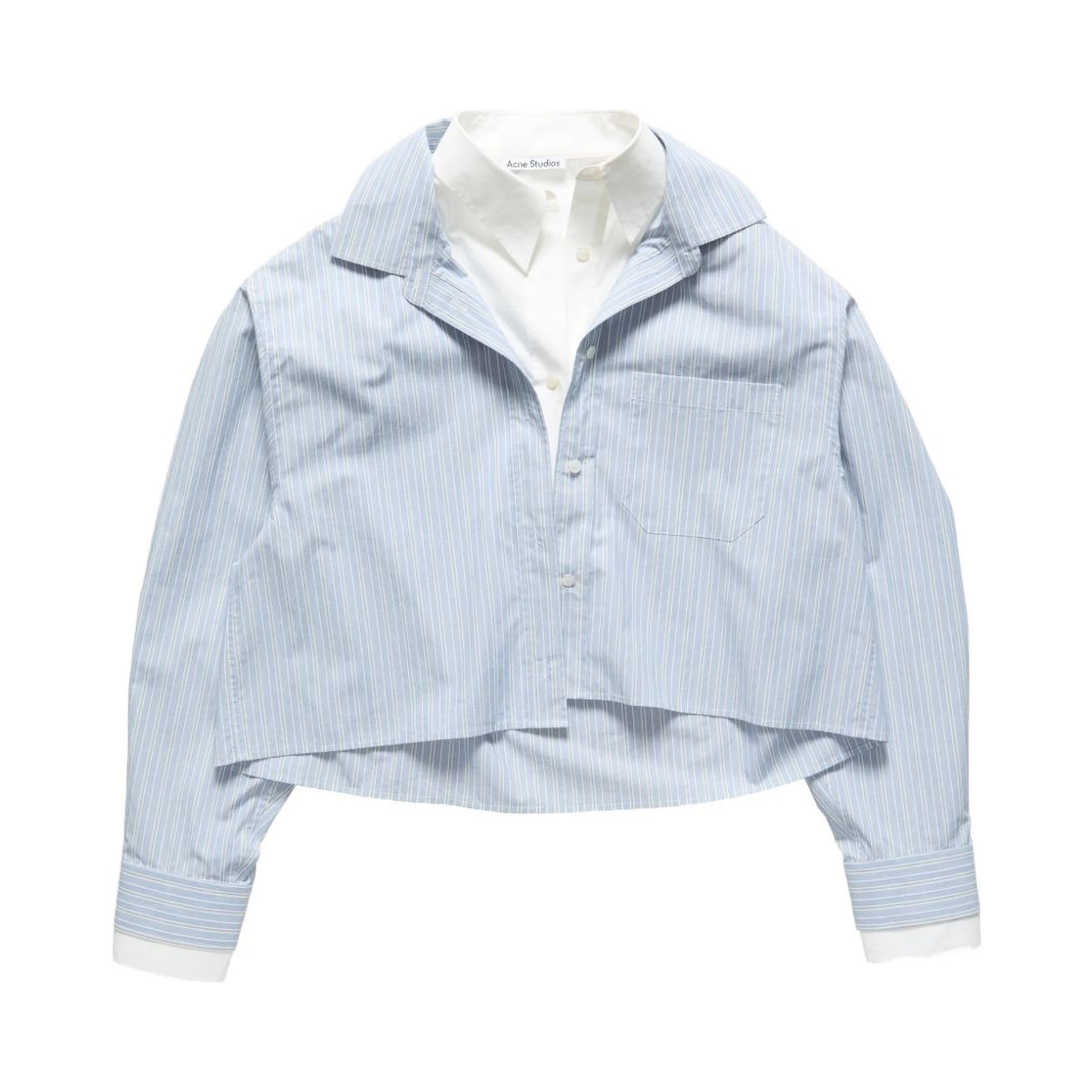 Acne Shirts Blue/White